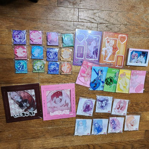 캐릭캐릭체인지 아크릴 굿즈 판매합니다