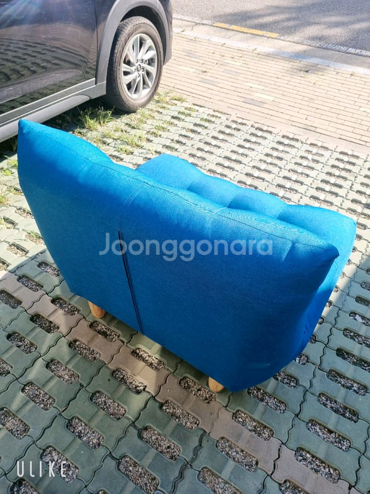 2인용 패브릭 소파--3