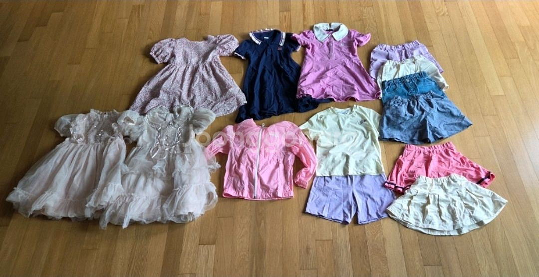 여아 120사이옷 일괄--0