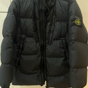 스톤아일랜드 논후드크링클랩스패딩 L (새상품급