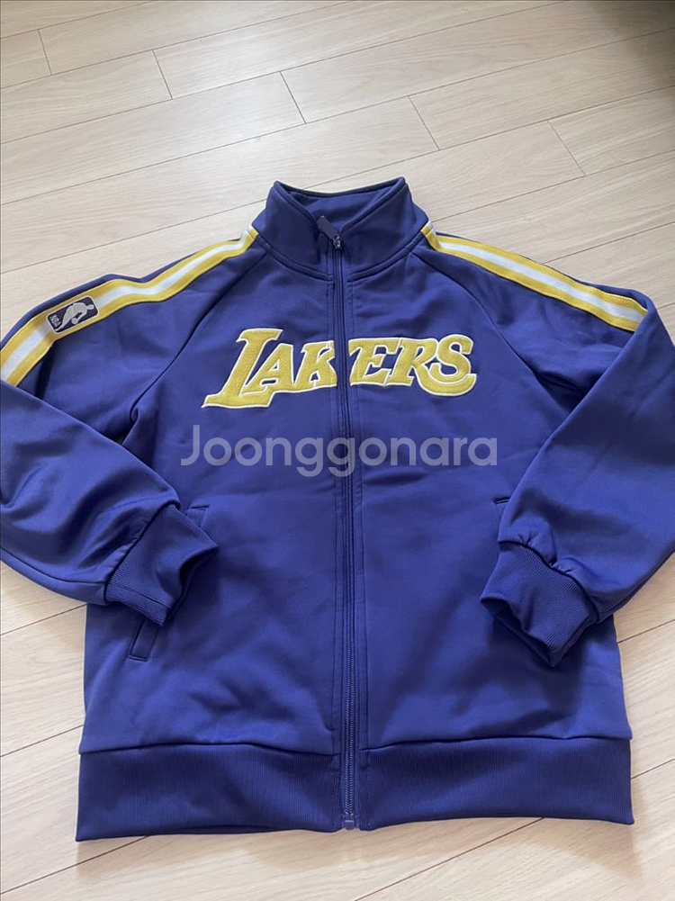 NBA LA레이커스 키즈트레이닝세트 기모안감150사이즈--1