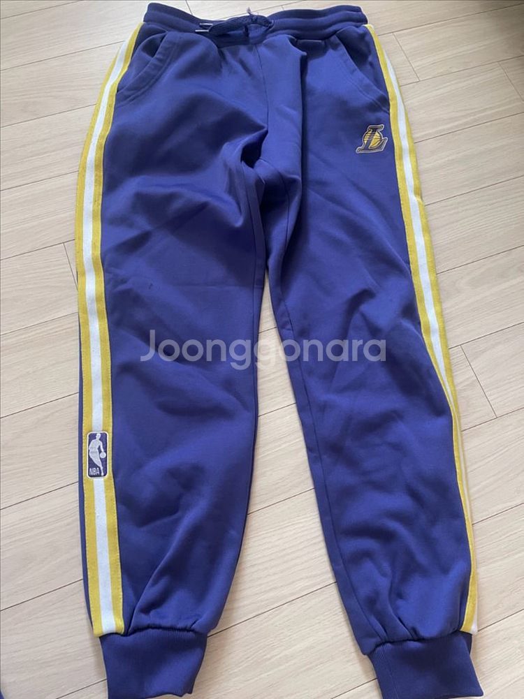 NBA LA레이커스 키즈트레이닝세트 기모안감150사이즈--3