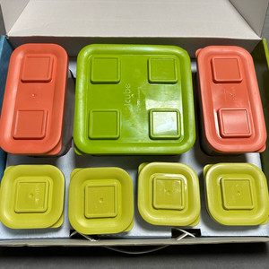 유니킵스 밀폐용기 세트 새상품