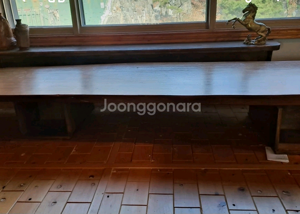 우드슬랩테이블--0