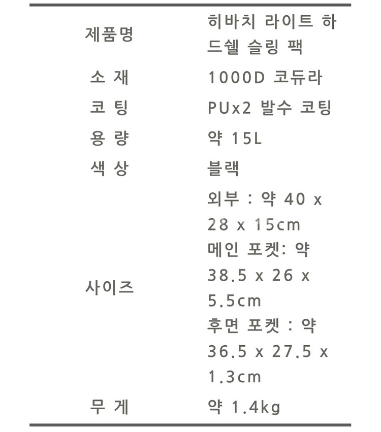 해저드4 하드쉘 슬링백--6