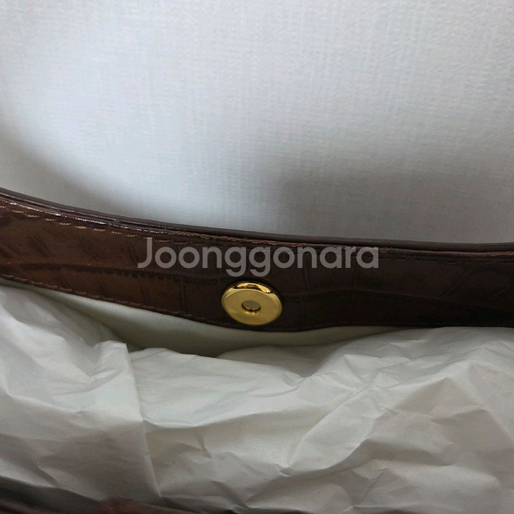 [택포] 렉토 숄더백 카프스킨 브라운--6