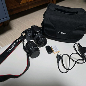 캐논 EOS 650D 카메라 + 렌즈2개 [광각랜즈포함