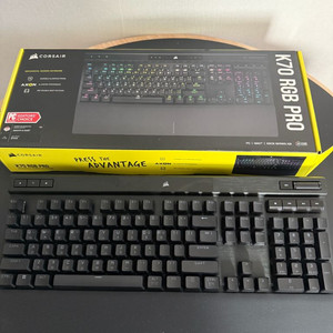 커세어 k70 RGB PRO 저소음 적축