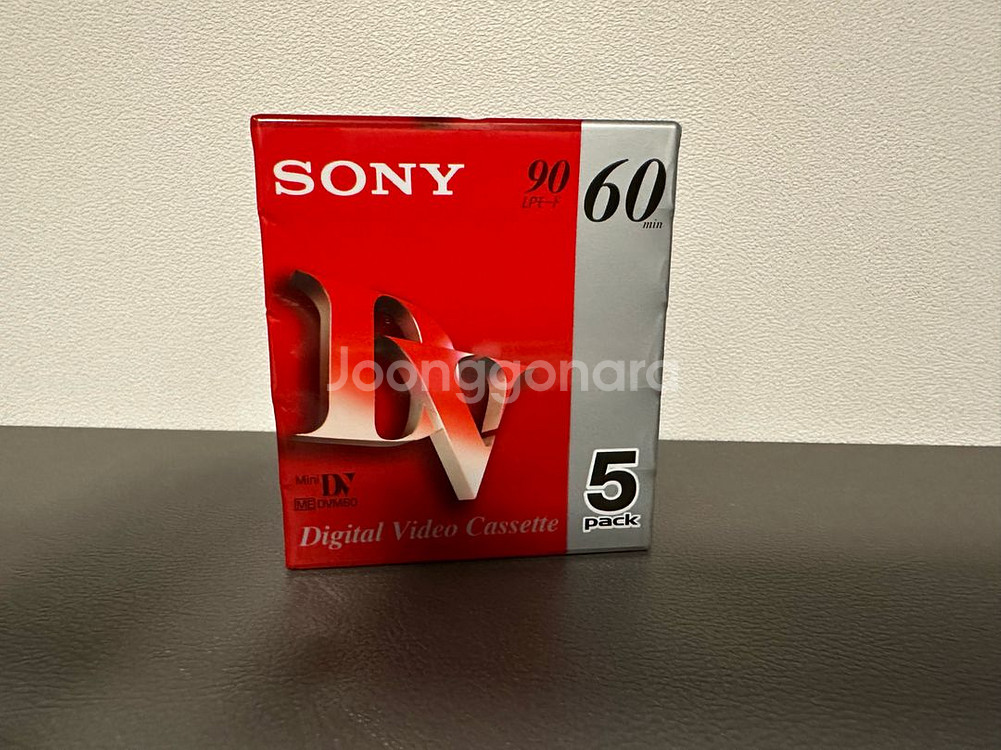 미니DV 캠코더테이프 6mm DV60 5개 배송비포함--0