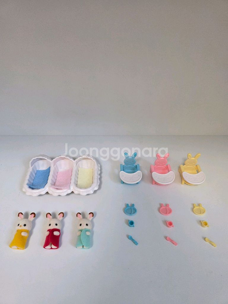 실바니안패밀리) 초콜릿 토끼 세쌍둥이 5532--0