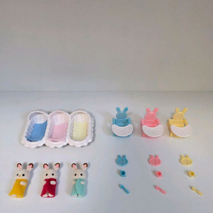 실바니안패밀리) 초콜릿 토끼 세쌍둥이 5532