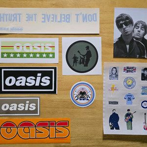 스티커 oasis 오아시스 스티커