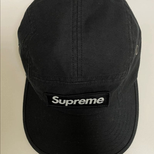 슈프림 캠프캡 블랙 25ss