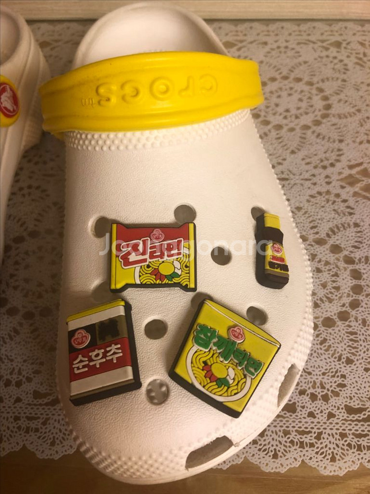 크록스 오뚜기콜라보한정판240사이즈--1