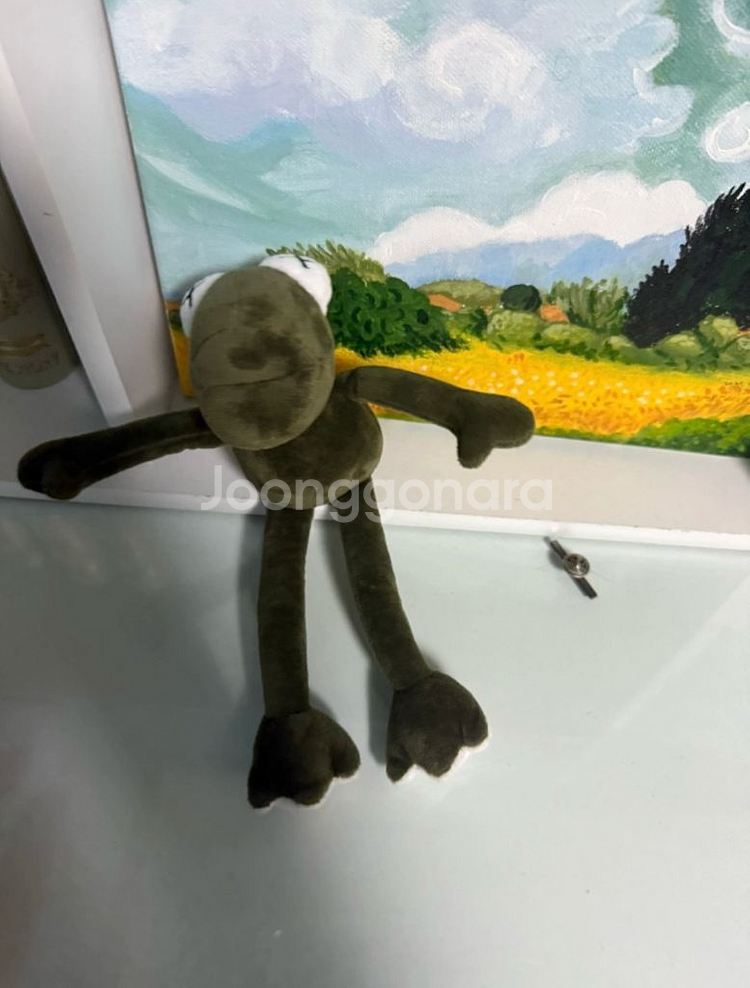 개구리 봉제인형 새상품--0