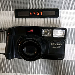 펜탁스 줌 90 데이터백 필름카메라