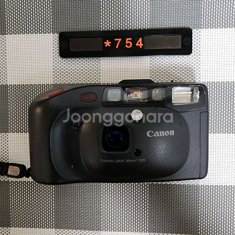 캐논 오토보이 프리즈마 DATE 필름카메라--0