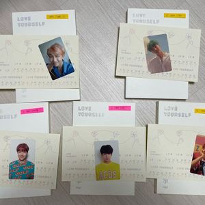 방탄 앨범, 포카 LOVE YOURSELF