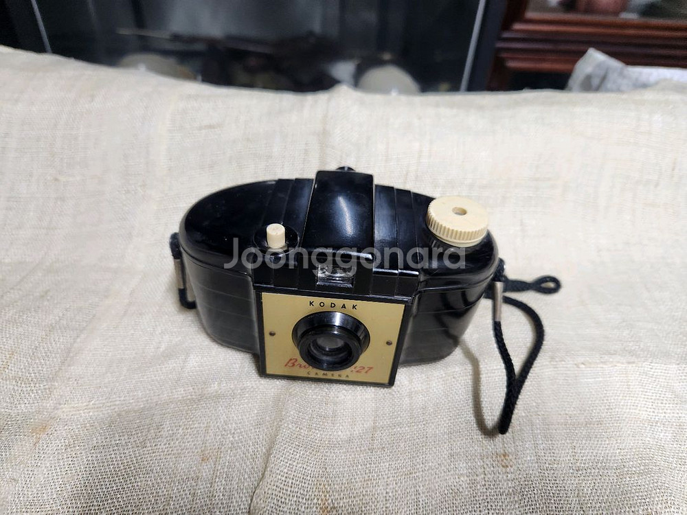 빈티지 코닥 브라우니 127 필름카메라--0