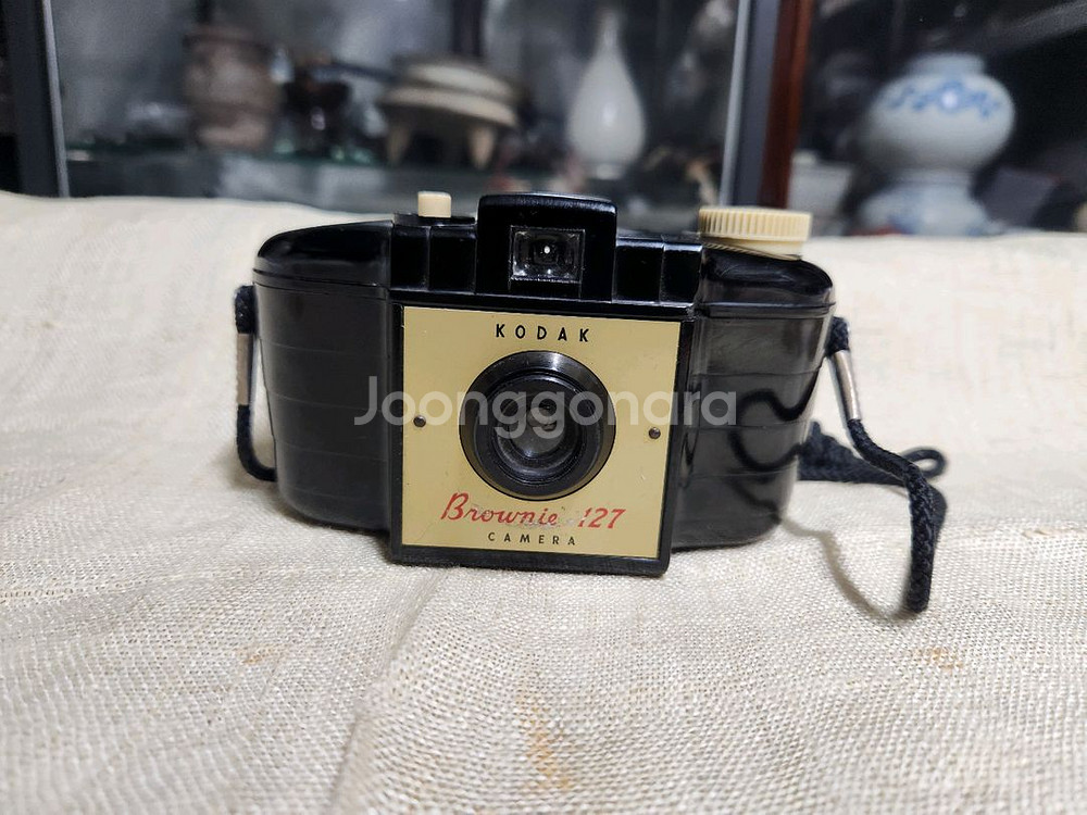 빈티지 코닥 브라우니 127 필름카메라--1