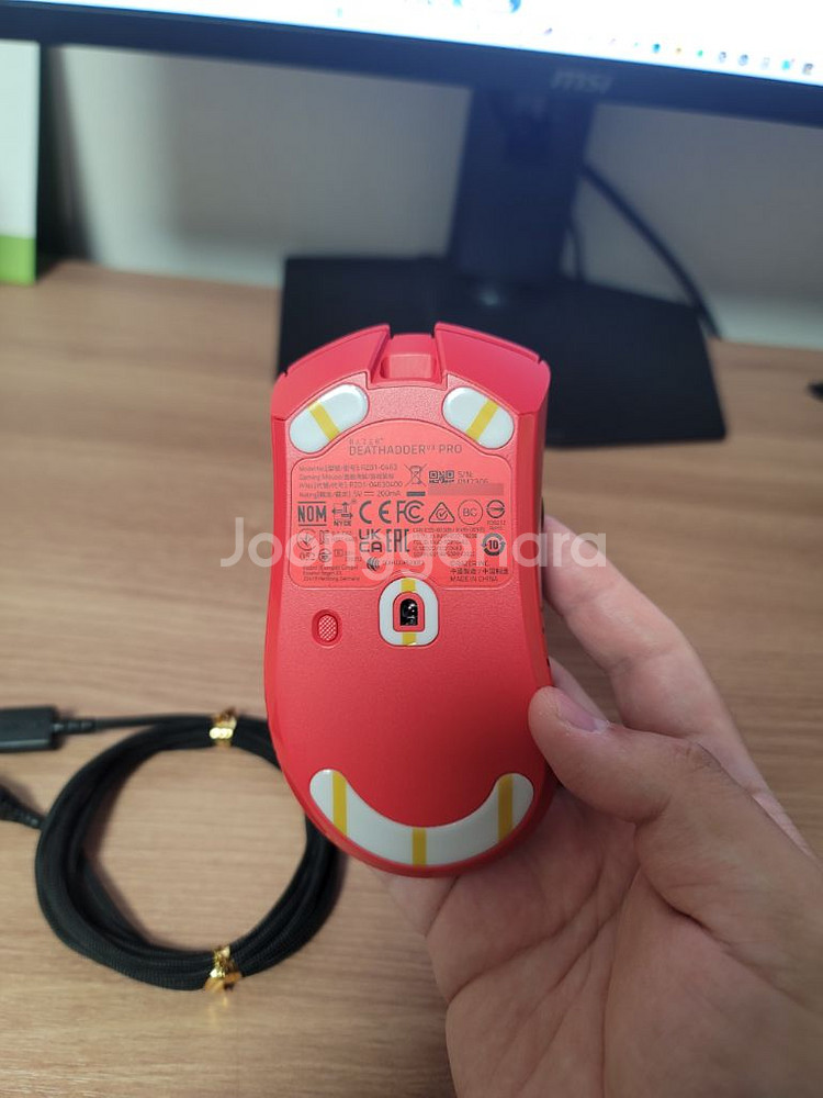데스에더 V3 PRO 페이커 에디션 저소음 무소음 개조--4