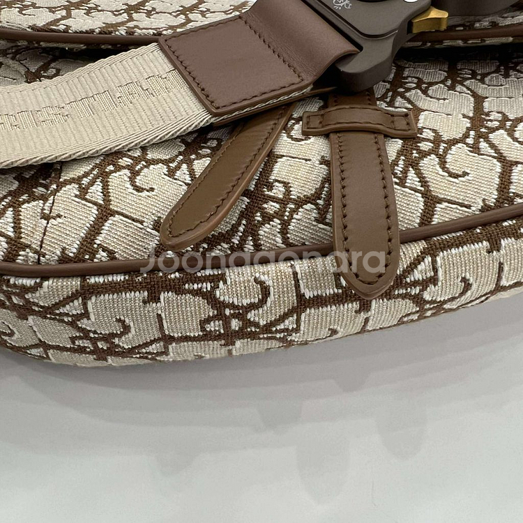 [미듐사이즈]디올 X 스캇 콜라보 한정판 새들백--3