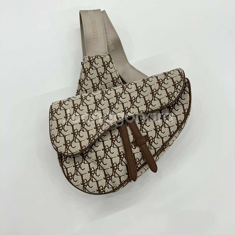 [미듐사이즈]디올 X 스캇 콜라보 한정판 새들백--1