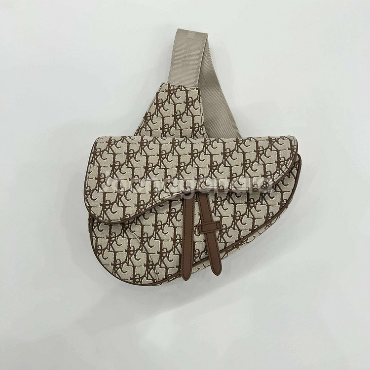 [미듐사이즈]디올 X 스캇 콜라보 한정판 새들백--2