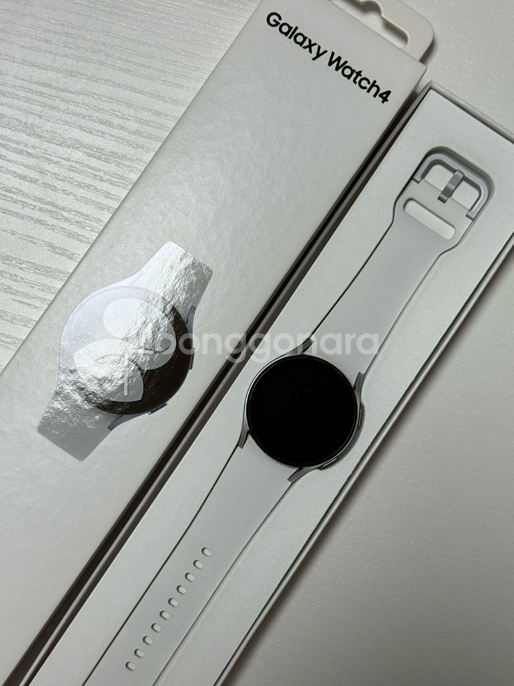 갤럭시 워치 4 실버 40mm--2