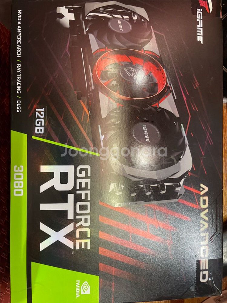 컬러풀 rtx 3080 12g oc 어드밴스 LHR--3