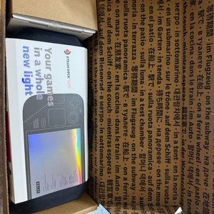 스팀덱oled 1tb 팝니다 정빛
