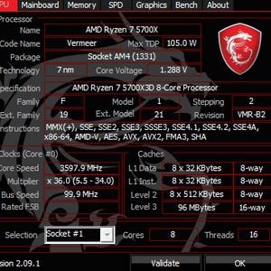 5700x3d b450 32g 튜닝램세트