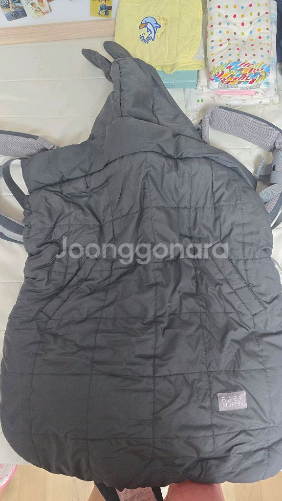 에르고아기띠 방한워머 쿨워머 침받이--1
