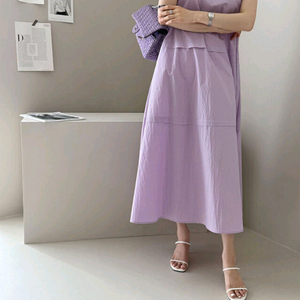 데일리룩 코튼파스텔ops 라벤더M