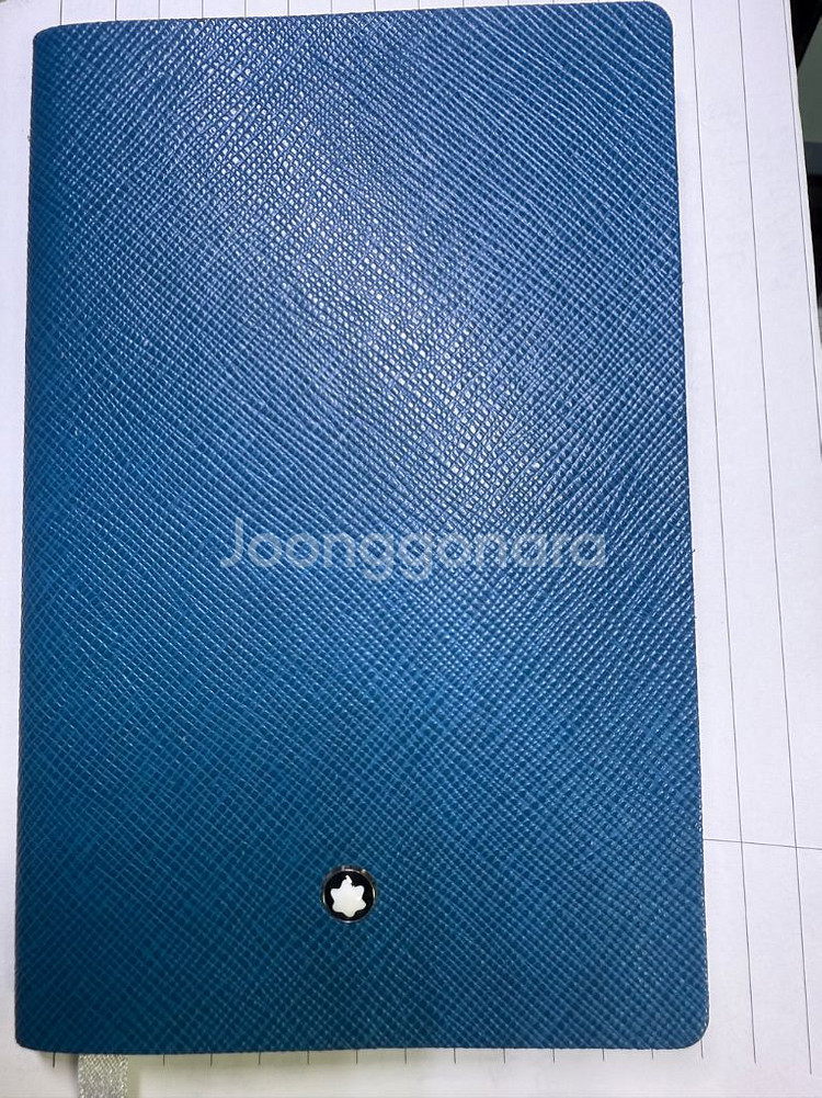 몽블랑 한정판 노트 급처 새상품 정품 페트롤블루 에디션--1