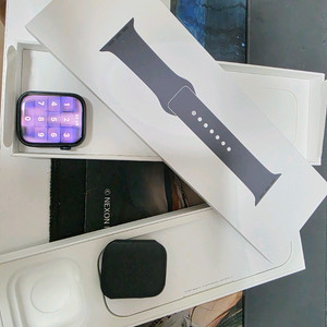 애플워치9 GPS45mm, 배터리95% 급매