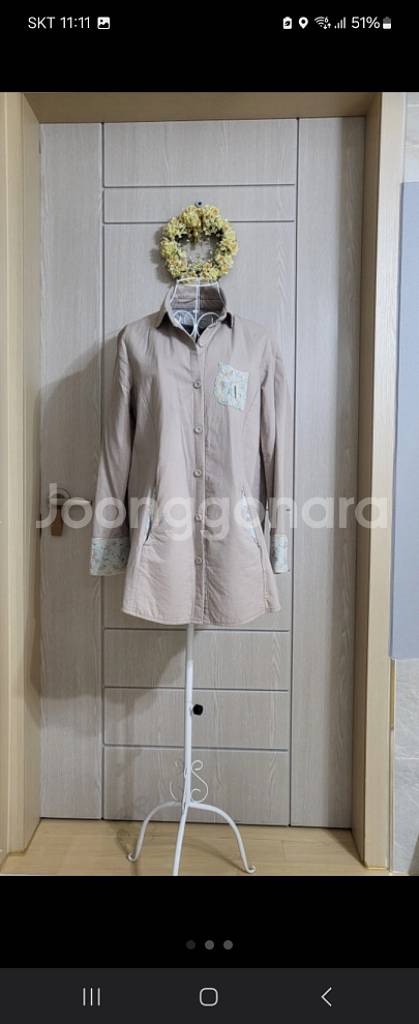 누빔 난방 자켓(프리사이즈)--0