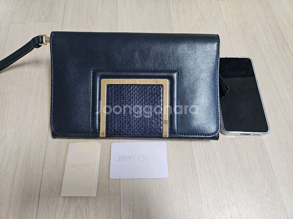 (정품)Jimmy Choo 지미추 클러치백--1