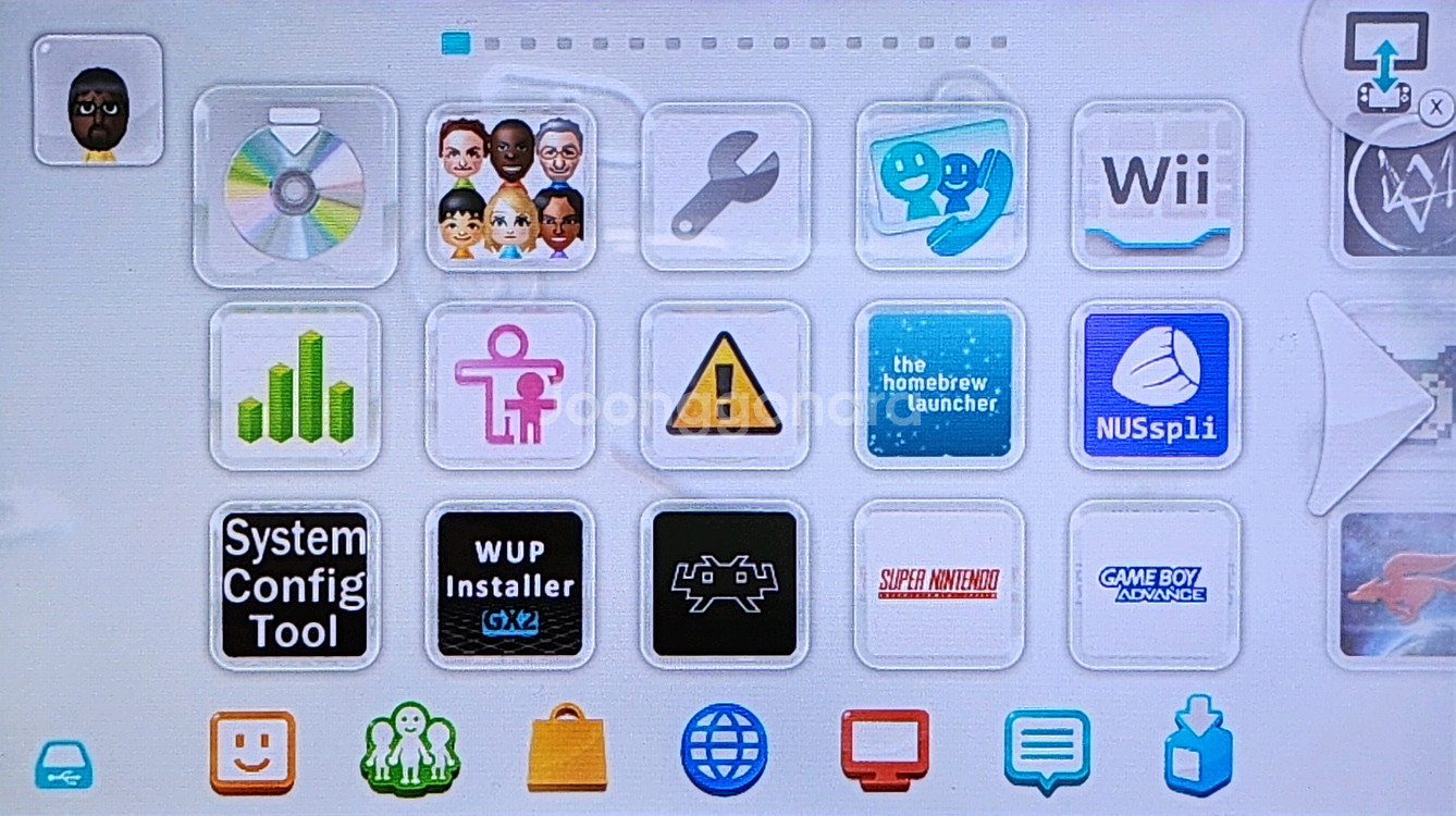 닌텐도 위유 wii u 메뉴 한글화 완료--2