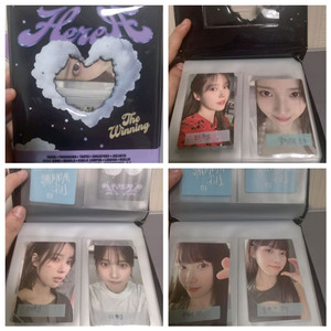 아이유 콜렉트북 및 포카