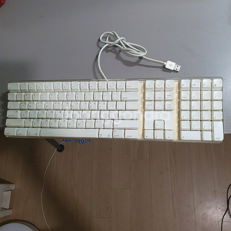 apple 애플 pc키보드 원도우11 usb 키보드--3
