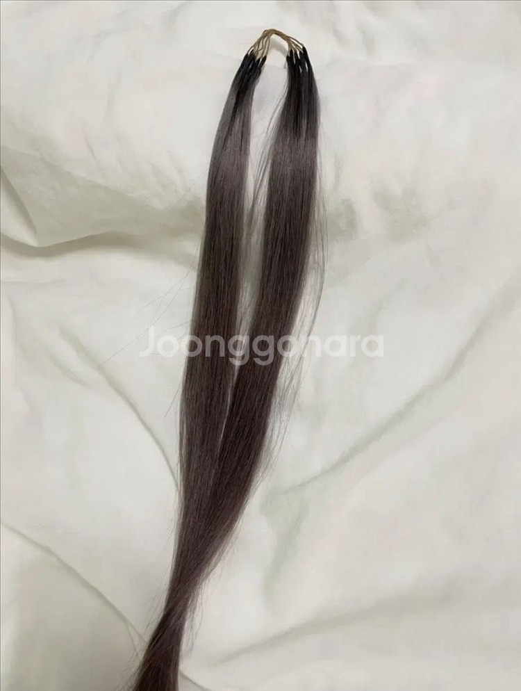 포인트 붙임머리 20인치 애쉬그레이--0