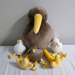 [새상품,택있음]25cm,13cm 반전 키위새 인형