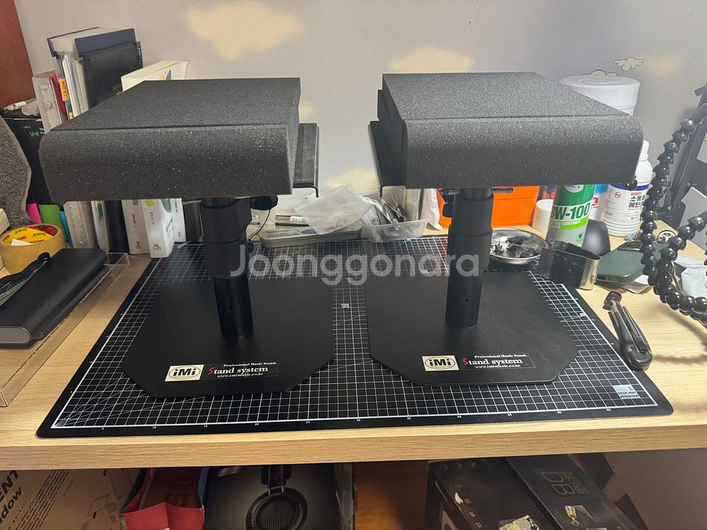 imi 스피커 스탠드(mssc-103) + 흡음판 1조--0