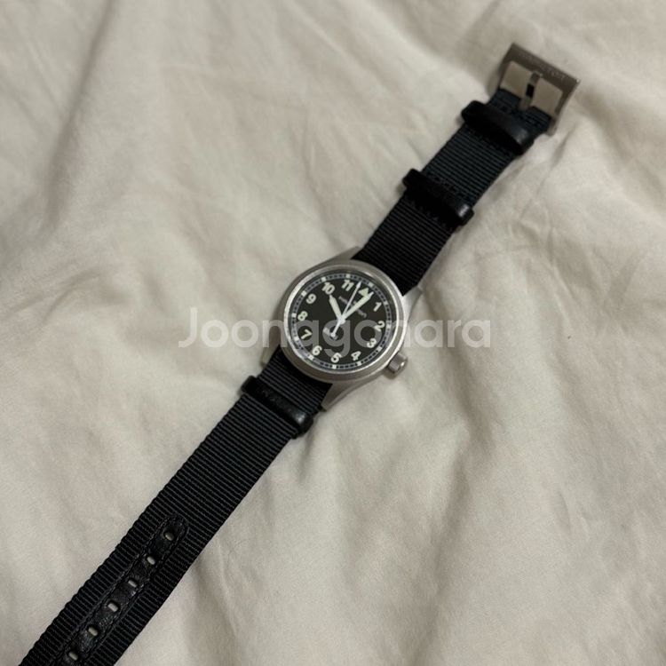 해밀턴 카키필드 쿼츠 38mm H69401430--2