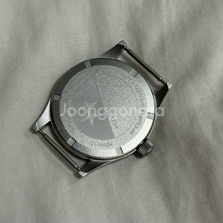 해밀턴 카키필드 쿼츠 38mm H69401430--5