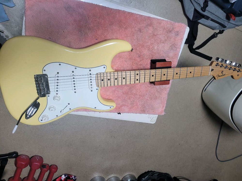 멕펜 플레이어1 버터크림 SSS 일렉기타--2