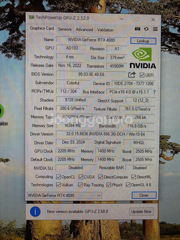 고사양 PC 5800x3d RTX 4080vulcan--6