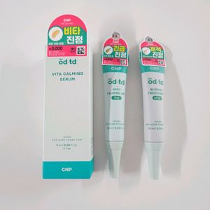 바이오디티디 세럼 + 스팟카밍젤 + 블레미쉬 트린트먼트