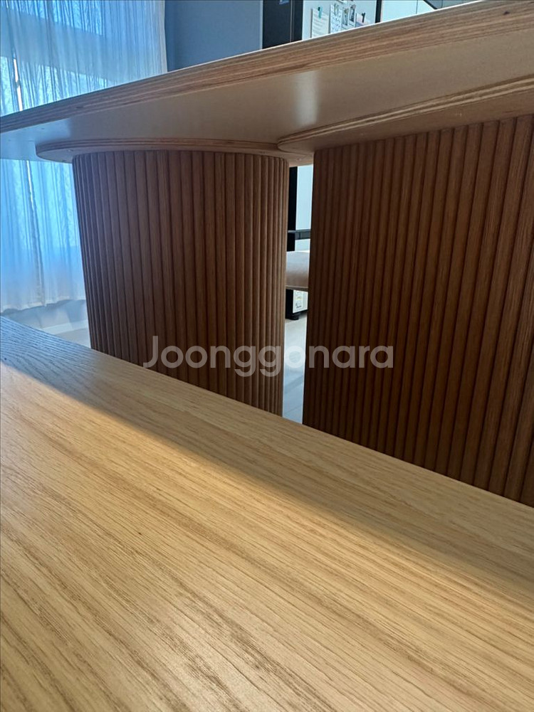[세레스홈] 베네 오크 아일랜드식탁 1600 Y자형--4